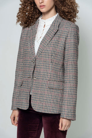 Lilian - Prince of Wales check jacket