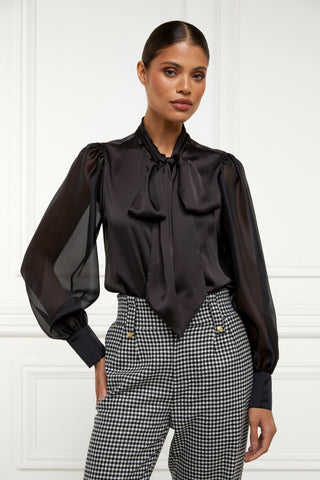 Ariella Blouse in Black