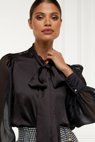 Ariella Blouse in Black