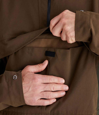 Ridgeline Men's Cambrian Smock Bark/Deep Forest