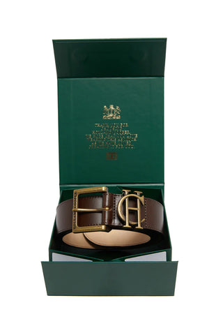 MEN'S CLASSIC BELT CHOCOLATE