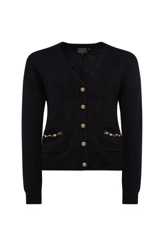 Mila Cardigan Black