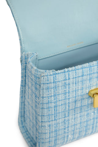 MINI CHELTENHAM BAG ICE BLUE BOUCLE