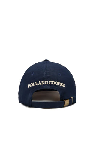 MONOGRAM CAP NAVY ECRU