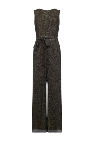 Nicole Jumpsuit Gold Sparkle