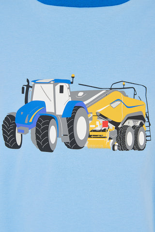 Oliver SS - Blue Tractor  & Baler