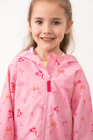 Olivia Girls Coat - Flowing  Bows