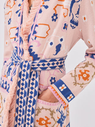 DESERT LOOM CARDIGAN - PINK
