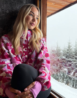 Snap Polar Fleece Pink Pop