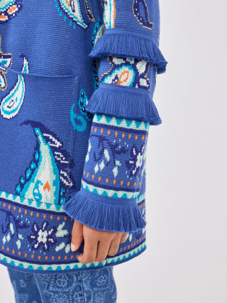 JIMI CARDIGAN BLUE