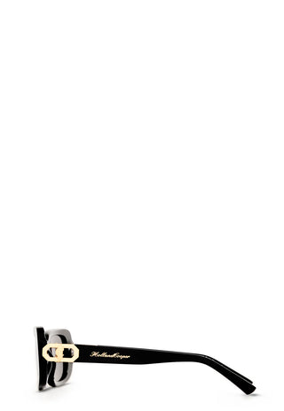 Paris Narrow Sunglasses Black