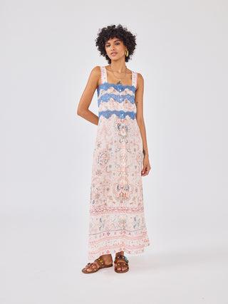 DESERT LOOM SILK DRESS