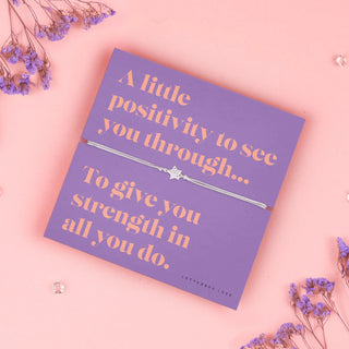 A Little Positivity To See You Through Bracelet