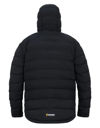 Swazi Puffadder Men's Puffer Jacket BLACK