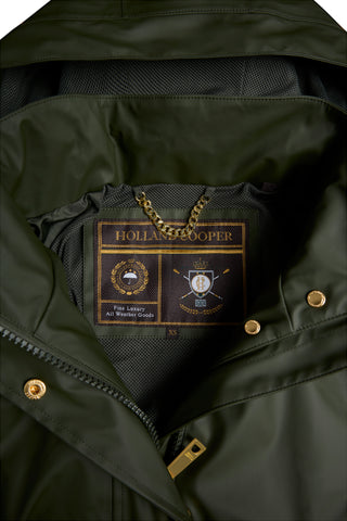 Chartwell Rain Parka in Hunter Green