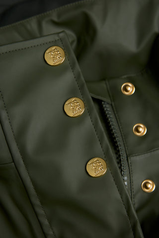 Chartwell Rain Parka in Hunter Green