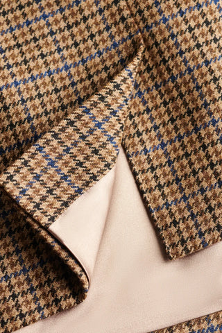 REGENCY SKIRT ABBOT CHECK TWEED