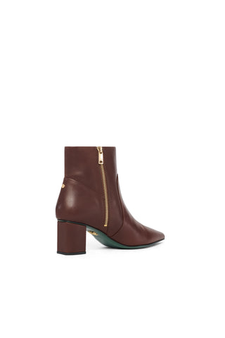 Regency Mid Heel Ankle Rich Chocolate