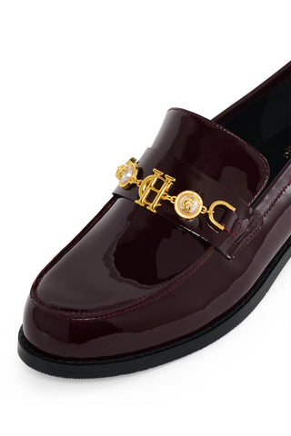 Regency Pearl Loafer Oxblood Patent