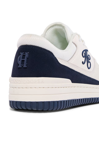 Retro Trainer White Navy