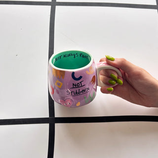 Small Talk 'Not Stubborn' Cup