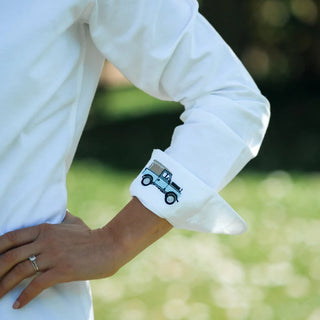 Ladies White Oxford Shirt