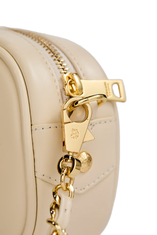 Soho Mini Quilted Camera Bag Cream