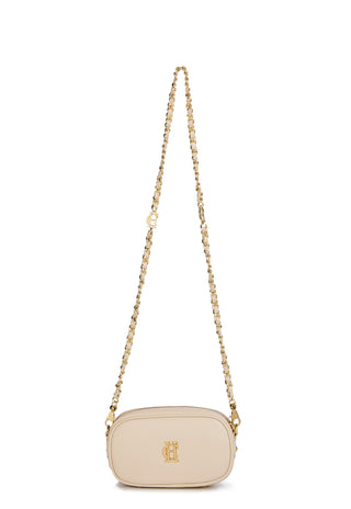 Soho Mini Quilted Camera Bag Cream
