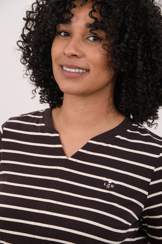 Ladies Sorcha Top - Cocoa