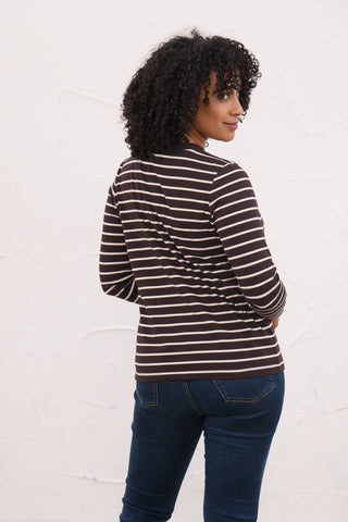 Ladies Sorcha Top - Cocoa