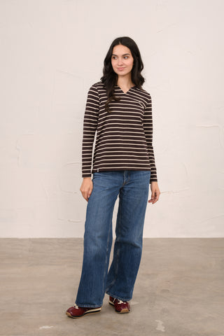 Ladies Sorcha Top - Cocoa