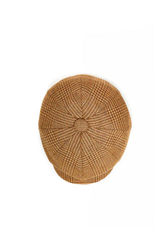 Baker Bot Tweed Cap Tawny