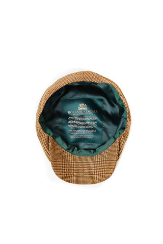 Baker Bot Tweed Cap Tawny