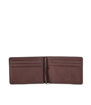 Farrier Bifold With Money Clip - Whiskey