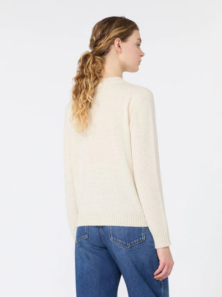Alpaca and wool-blend yarn sweater - ICE