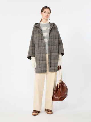 Alpaca and wool-blend yarn sweater - LIGHT GREY