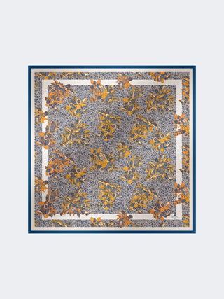 Modal and silk maxi square - ULTRAMARINE