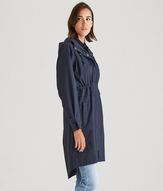 WOMENS BLAKENEY PARKA NAVY