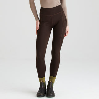 Ridgeline Womens Infinity Leggings Deep Bark