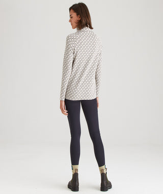 WOMENS KELMARSH TOP STONE PRINT