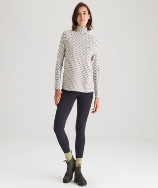WOMENS KELMARSH TOP STONE PRINT