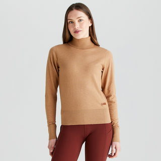 Womens Melford Knit Roll Neck - Sienna