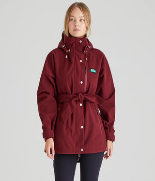 Ridgeline Womens Monsoon Nordic Jacket Winter Berry