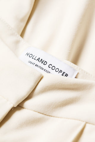 Wide Leg Pant Natural Natural