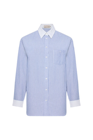 Winchester Shirt Azure Blue Stripe