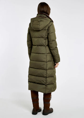 Aldborough Women's full length down jacket - Olive