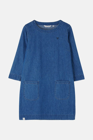 Ladies Anna Dress - Denim