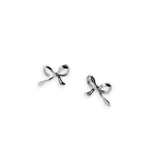 Little Bow Earring in Sterling Silver
