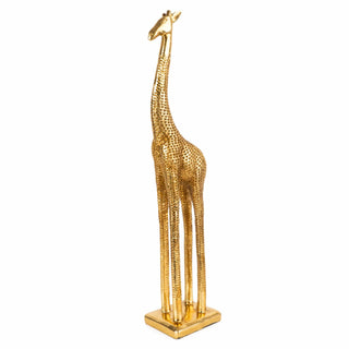 44.5cm Standing Giraffe - Gold