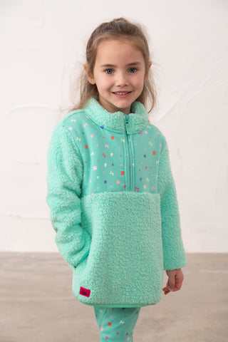 Cassie Girls Fleece - Tiffany